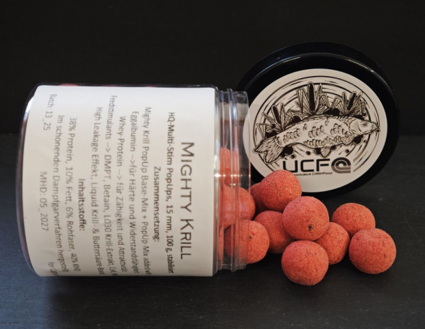 Mighty Krill Pop-ups, 60g Dose
