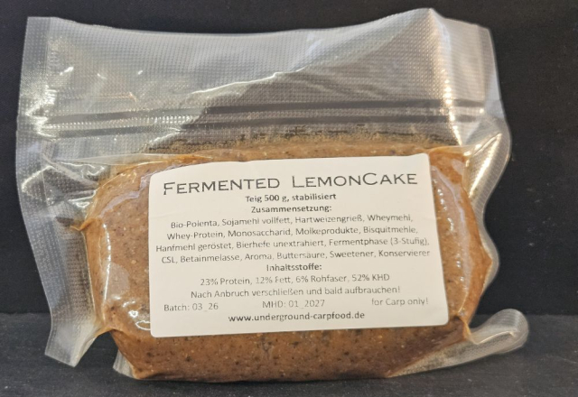 Fermented LemonCake Teig