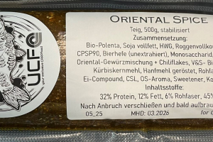Oriental Spice Teig
